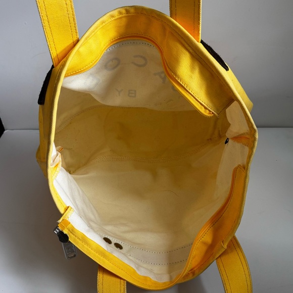 Marc Jacobs Yellow Canvas Tote - Picture 4 of 9